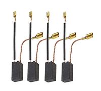 ECSiNG 2 pares de cepillos de carbono de 6,3 x 10 x 19 mm, con conector de resorte, pieza de repuesto compatible con HILTI TE54 TE55 TE504 TE505