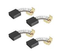 ECSiNG 2 Pares de Escobillas de Carbón 17x17x7mm Compatible con GCM 10 Sierra Ingletadora Deslizante Sierra de Corte GCO 14-1 Sierra Ingletadora Deslizante de Repuesto para Herramientas Eléctricas