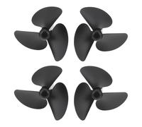 ECSiNG 2 pares de hélices de cebo de pesca de 26 mm, agujero izquierdo y derecho de 2 mm