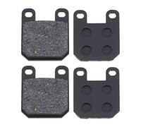 ECSiNG 2 pares de pastillas de freno compatibles con Speedfight 2 Jetforce C-Tech Elyseo 50 ruedas delanteras y traseras eléctricas de repuesto semimetálico de 45 x 35 mm
