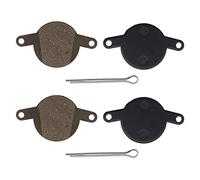 ECSiNG 2 Pares de Pastillas de Freno de Disco de Bicicleta Semimetálicas de Resina Compatible con Magura Clara 3.1 3.2 Louise 3.1 3.2 con Pasadores de Posicionamiento de 4 Mm de Espesor