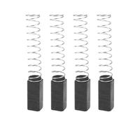 ECSiNG 2 Pares Escobillas de Carbón 6x6x15 mm con Muelle Compatible con Metabo ST 450 STE 450 ST 350 STE 350