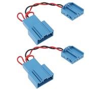 ECSiNG 2 Piezas Adaptador de Cable de Arnés de Subwoofer para Debajo del Asiento de Coche Compatible con BMW Serie 1 3 5 6 Y 7
