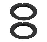 ECSiNG 2 Piezas Adaptador de Montura de Anillo Adaptador de Lente para Lente de Montura M42 Convertidor Adaptador de Montura de Cámara Compatible con Adaptador de Lente de Cámara con Montura Sony NEX