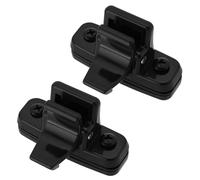 ECSiNG 2 Piezas de Cerradura de Ventana de Excavadora de 40 Mm Clips de Sujeción de Cerradura de Puerta Y Ventana de Vidrio Compatible con Kubota 155 161 163 165 Negro