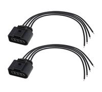 ECSiNG 2 Piezas de Conector de Bobina de Encendido de 4 Pines para Coche Arnés de Cableado 1J0973724 Compatible con Audi Compatible con Skoda Piezas de Bobina de Encendido Automotriz