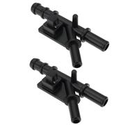 ECSiNG 2 Piezas de Junta de Tubería de Agua Derivación de Agua 16264-21090 1626421090 Carcasa del Termostato Compatible con Toyota