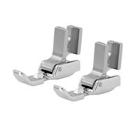 ECSiNG 2 Piezas de Prensatelas para Máquina de Coser con Cremallera 7306-2L Prensatelas para Máquina de Coser con Cremallera Compatible con Brother Compatible con Singer