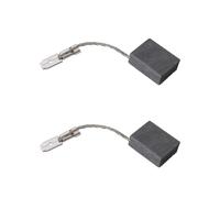ECSiNG 2 Piezas de Repuesto de Cepillo de Carbón 316055220 0,23" de Ancho X 0,487" de Alto X 0,58" de Largo Compatible con Metabo Amoladora Angular WEP 15-150 (15 Mm X 12,5 Mm X 6 Mm)