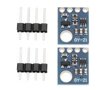 ECSiNG 2 sensores de temperatura y humedad 3V-5V CC I2C GY 21 HTU21 SHT21 de repuesto SI7021 compatible con A-rduino compatible con Raspberry Pi