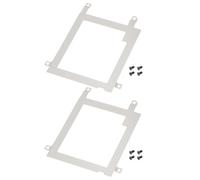ECSiNG 2 soportes de disco duro SATA para portátil HDD/SSD compatible con Dell Latitude E7440, marco de metal con tornillos