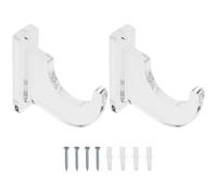 ECSiNG 2 Soportes para Sable de Luz Montaje en Pared 9x9x2,5cm de Grosor 8mm Acrílico Soporte de Exhibición para Sable de Luz para Mostrar Espadas Samuráis Pistolas Sable de Luz