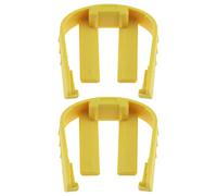 ECSiNG 2 Uds Anillo de Presión de Conexión Rápida para Lavadora A Presión 50373330 Compatible con Karcher K2 K3 K4 K5 K6 K7 Clips C de Repuesto Color Amarillo