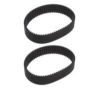 ECSiNG 2 Uds Correas de Transmisión Cepilladora de Goma HTD201-3M-14 Correa de Distribución Síncrona de Circuito Cerrado de 67 Dientes CT2610387984 Compatible con Bosch Skil