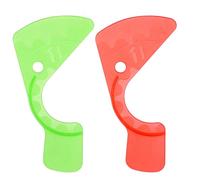ECSiNG 2 Uds Herramienta de Reparación de Herramientas de Calibre de Ajuste de Huecos de Cadena para Bicicletas Compatible con SRAM Eagle SX/NX/GX 12 Verde Rojo