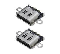 ECSiNG 2 Uds Puerto de Carga Conector USB Tipo C Pieza de Repuesto para Puerto de Carga USB-C Compatible con Nintendo Switch Lite