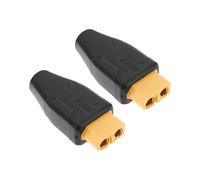 ECSiNG 2 Unidades Adaptador Hembra XT60 A Hembra CC de 5,5 X 2,1 Mm Compatible con TS100 Compatible con FPV Monitor.