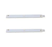 ECSiNG 2 Unidades Barra de Luz LED para Refrigerador 3V Compatible con Siemens BSH 9001030205 9001069888 Modelos Tira de Luz LED