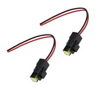 ECSiNG 2 Unidades Conector de Sensor de Temperatura de 2 Pines Compatible con Peugeot 107 206 207 208 307 Y 308.