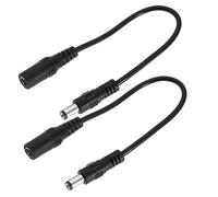 ECSiNG 2 Unidades de Cable de Conversión de Energía de Polaridad Inversa Cable de Polaridad Inversa Convertidor de Polaridad Inversa Accesorios para Teclado Altavoz Radio 15 Cm