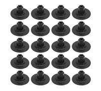 ECSiNG 20 Clips de Tuerca para Parte Inferior de la carrocería, Clips de sujeción de Panel de Aislamiento, Compatible con Skoda, Clip de Montaje de Aislamiento de Parachoques de