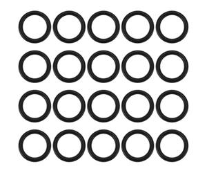ECSiNG 20 Juntas Tóricas de Sellado de CO2 Compatible con Dennerle MW Reguladores de 17 X 2,5 Mm. Compatibles con Modelo 3056 DE30497.