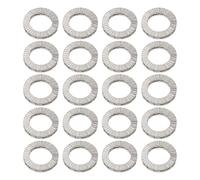 ECSiNG 20 PCS M10 Arandelas de Acero Al Manganeso con Cuña Arandelas de Bloqueo de Doble Pila Diámetro Exterior 16,6 Mm Espesor 2,5 Mm para Distribuir La Presión de Pernos Y Tuercas