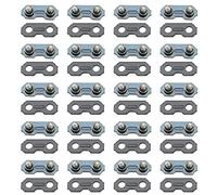 ECSiNG 20 Sets de Eslabones de Unión de Cadena de Motosierra Correa Preestablecida de Reparación de Eslabones Maestros Compatible con Cadena Grande de Calibre 3/8LP de 1,3mm para Cadenas de 66 A 84