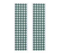ECSiNG 200pcs 21700 Junta de aislamiento de la batería Hoja de aislamiento de la batería de litio Junta de papel aislante para la batería componentes electrónicos de iluminación, verde