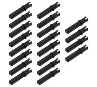 ECSiNG 20x Pasadores de Eje 3L con Crestas de Fricción 18651 Compatible con Lego 6089119 El Robot