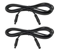ECSiNG 2pcs Cable de Extensión para Cámara de Salpicadero de 4 Pines 2 M Macho A Hembra Adaptador de Cámara para Montaje en Coche Sistema de Monitoreo de Señal de Vídeo