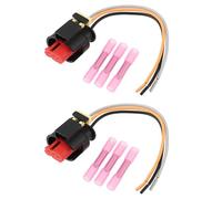 ECSiNG 2pcs Paquete Conector Bobina de Encendido 3 Pines Kit de Reparación 10cm Reemplaza OEM 2324119 Compatible con Alfa Romeo Compatible con Fiat