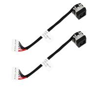 ECSiNG 2pcs Puerto de Carga DC para Portátil Compatible con DELL Inspiron 15 3520 Compatible con DELL Vostro 1540