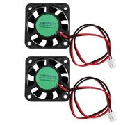 ECSiNG 2pcs Ventilador Cuadrado para Servidor de Refrigeración Ventilador de Refrigeración para Grabadora de Vídeo Y Disco Duro AD0412MX-G70 de 0,08 A Y 12 V para Servidores 28Cm