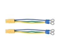 ECSiNG 2X Adaptador de Terminal de Anillo de 6 Mm A MT60 Macho Convertidor de Controlador de Motor Trifásico para Bicicleta Eléctrica Y Scooter.