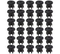 ECSiNG 30 Clips de protección contra Salpicaduras, para el Coche, 7130702966, plástico Compatible con BMW Mini Cooper S One R50 R52 R53, Color Negro