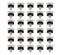 ECSiNG 30 Piezas Clips de Fijación para Panel de Puerta de Coche Piezas Interiores 7703077476 Plástico Compatible con Peugeot 308 Compatible con Citroen DS4 Renault Megane III Y Laguna III