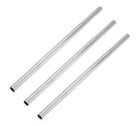 ECSiNG 3X Golf de Extensión de Actuador de Varilla de Extensión de Cola para Barra de Bola de 0,580 OD 308 X 15 X 13,6 Mm Color Plateado