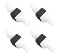 ECSiNG 4 adaptadores de boquilla de limpieza para parabrisas de coche 3B0955665C compatible con VW compatible con Audi