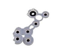 ECSiNG 4 almohadillas de botón de silicona conductoras de repuesto para botones compatibles con Xbox One S y Elite Controller