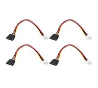 ECSiNG 4 cables de alimentación SATA hembra de 15 pines a VH3.96 de 4 pines para discos duros de PC, unidades ópticas, 30 cm