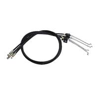 ECSiNG 4 cables reclinables para sofá reclinable, palanca de liberación de cable de repuesto para silla de masaje, cable de 95 cm de longitud