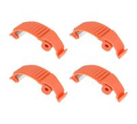 ECSiNG 4 clips de presión para cubierta superior de motosierra 595303001 compatibles con Husqvarna 435 445 450
