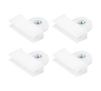ECSiNG 4 Clips para Riel de Ventana de Puerta de 40 X 36 Mm Compatible con Mitsubishi L200 Outlander