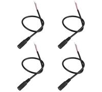 ECSiNG 4 conectores hembra de 3,5 x 1,35 mm, 30 cm, 26 AWG, 1 A para monitorear LED de alta potencia