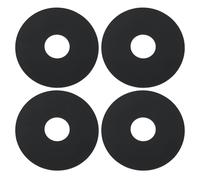 ECSiNG 4 Juntas de Sellado para Tanque de Agua Anillo de Goma de Sellado para Tanque de Agua Integrado Compatible con Ideal Cisterna Estándar 74 X 22 X 2 Mm Color Negro