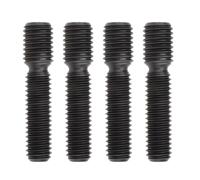 ECSiNG 4 pernos de escape M6 a M7 de 30 mm de longitud para scooter, motocicleta