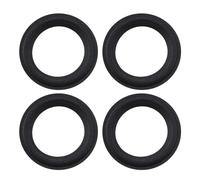 ECSiNG 4 Piezas de 4 Pulgadas Altavoz Borde de Espuma Envolvente Pieza de Repuesto Altavoz Envolvente Kit de Reparación Diámetro Interior 65,8 Mm Diámetro Exterior para Reparación de Altavoces DIY