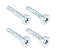 ECSiNG 4 tornillos de fijación para cortacésped IS-D5X24 9075-478-4155 compatibles con motosierras STIHL, secadoras de pelo
