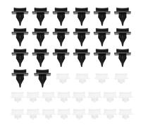ECSiNG 40 clips laterales para parabrisas delantero compatible con modelos Ford Transit V184, OEM 4069906 4069907